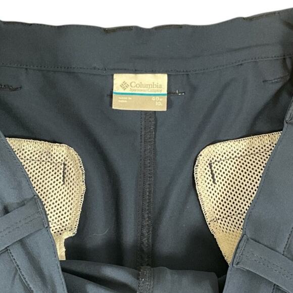 Columbia Mens PFG Blue Size 40 Light Weight Fishing Shorts Stain Repellent - Picture 10 of 13